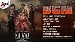 KABZAA BGM | Real Star Upendra | Kiccha Sudeepa | Dr.Shivarajkumar | Shriya | R.Chandru |Ravi Basrur