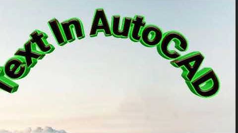 Text Editing In AutoCAD