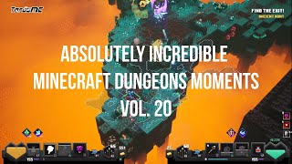 Absolutely Incredible Minecraft Dungeons Moments Vol. 20 Lots of apples!