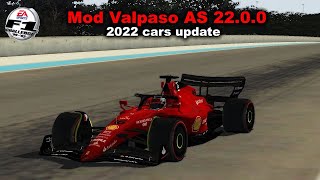 F1 Challenge 99-02 Valpaso Mod , testing 2022 cars (Ferrari F1-75)