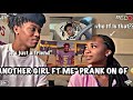 REACTING TO MY FIRST PRANK ON VADAH #fyp #10ksubscribers #entertainment