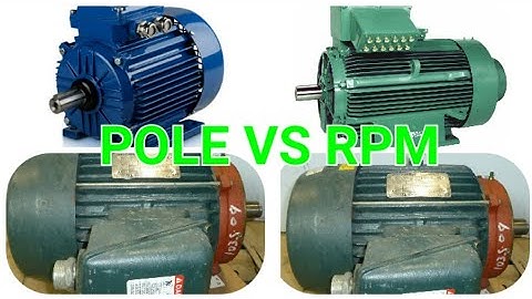POLE VS  RPM calculation