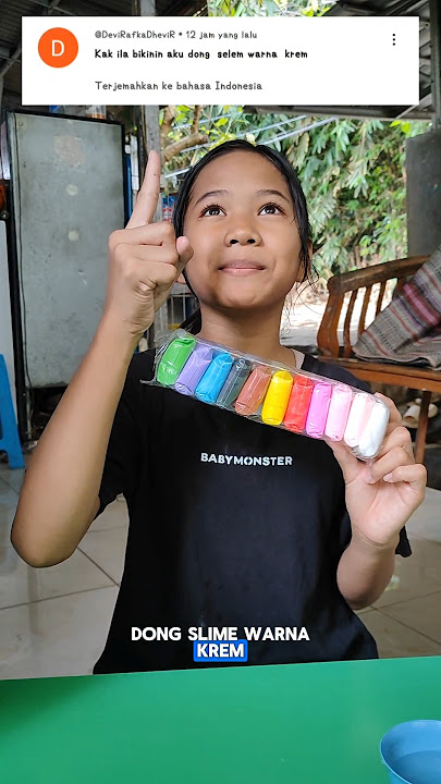 BIKIN SLIME DARI CLAY SESUAI REQUEST LAGIIIII 🤩 #slime