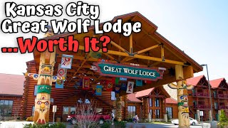 Review of Kansas City GREAT WOLF LODGE (Family Vlog from KC)