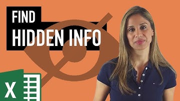 How to Remove Hidden Data and Personal Information from Excel Workbooks