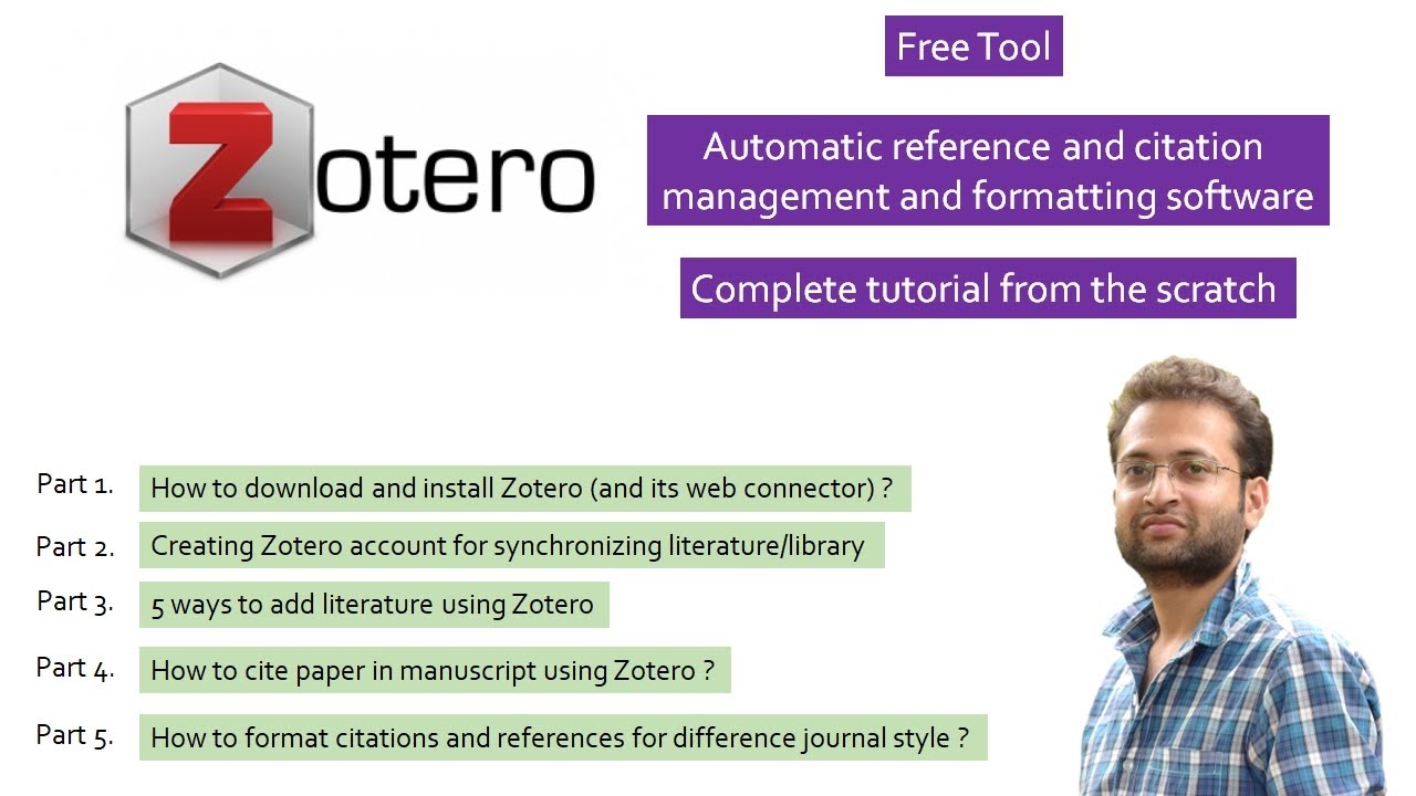 how to use zotero for literature review