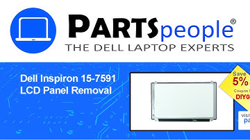Dell Inspiron 15-7591 (P83F001) LCD Panel How-To Video Tutorial