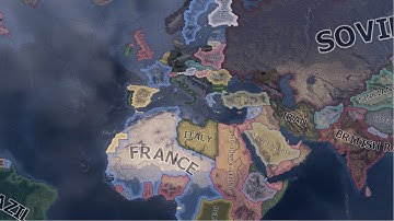 If France and Soviet Union switched places? | Hoi4 Timelapse