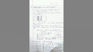 Chapter 3 Current Electricity (NOTES) Class 12 Physics Session 2021-2022