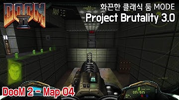 DooM 2 map04 The Focus - Brutal DooM Project brutality 3.0 beta mode - 1080p 60fps