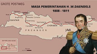 Masa Pemerintahan Daendels (1808 - 1811) Di Indonesia || Materi Sejarah Lengkap