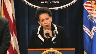 AG Lynch's Statement Following the Federal Grand Jury Indictment Against Dylann Storm Roof