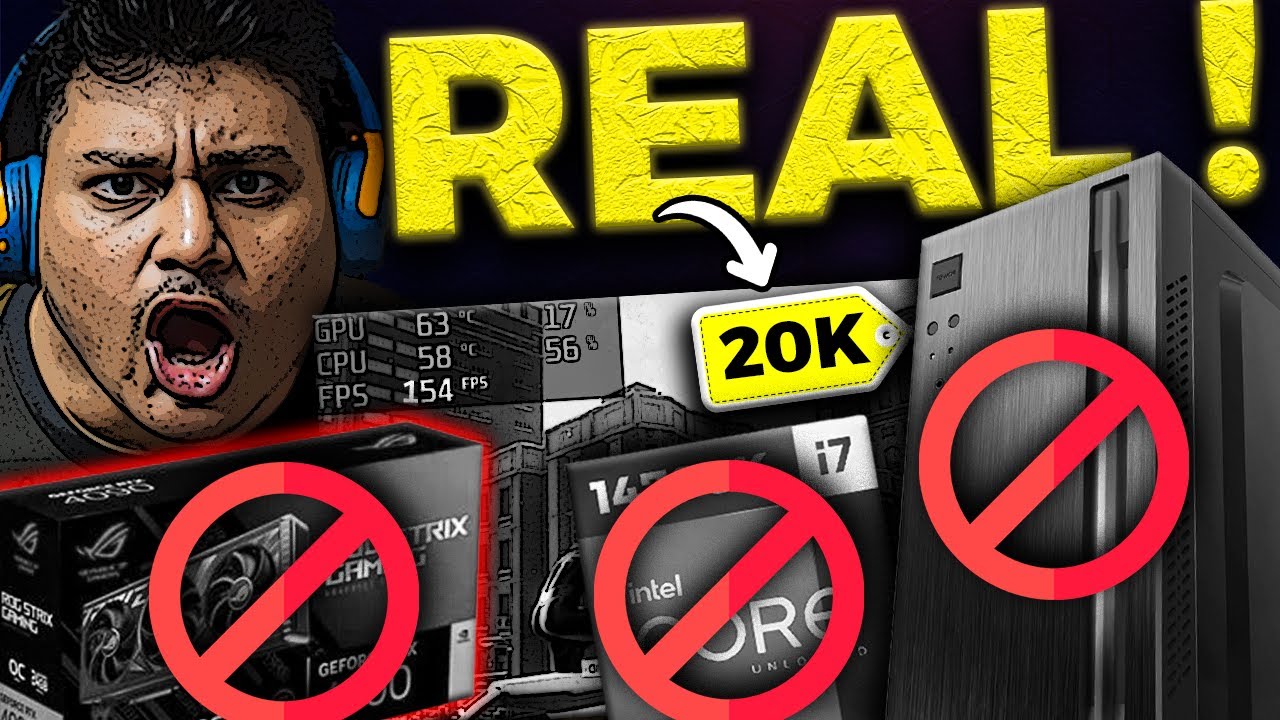 REAL ! 20000/- Gaming Pc Build PART 2 - YouTube