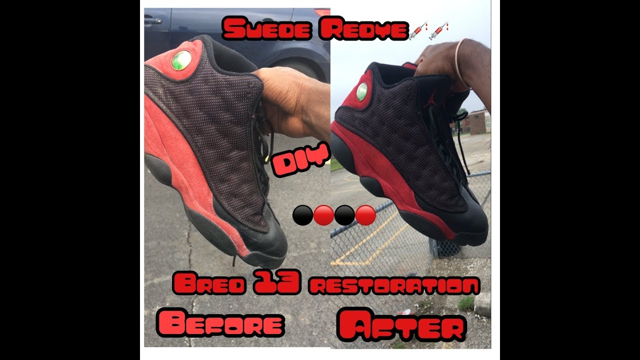 repaint Jordan 13s|DIY|Redye| Restore 