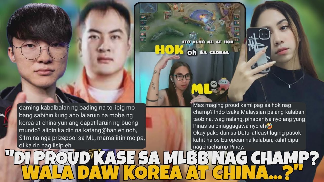 HOK STREAMER SINABING BASURA ANG ML AT MAGING PROUD KUNG SA DOTA, LOL AT HOK MAG KAKAMPEON?!
