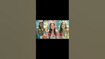 AI Mermaid Filter Effect #shorts #family @tiktok