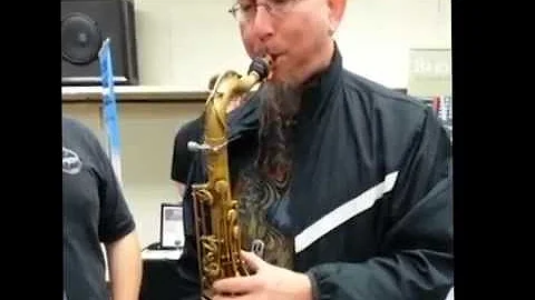Jeff Coffin plays CE Winds The Sig Tenor sax mouthpiece