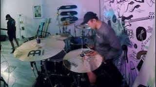 DEAD WITH FALERA - HIATUS (drumcam) Live Session at GVFI Distore Sound