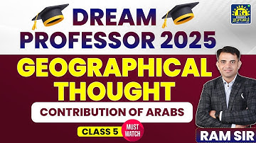 CLASS 5 ARABS CONTRIBUTION | ASSISTANT PROFESSOR 2023  | GEOGRAPHY  #rpsc  #mppsc #ramasgurukul