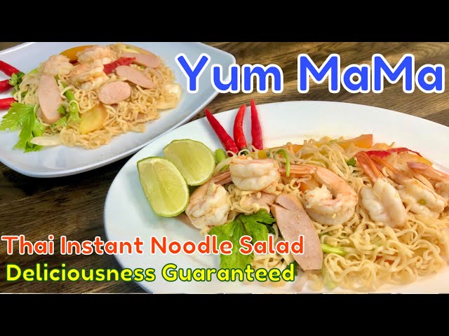 Yum Mama  Thai 'Mama' Instant Noodle Salad - Nomadette