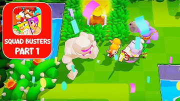 Squad Busters - Gameplay Walkthrough Part 1 - Tutorial (iOS, Android)