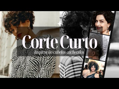 Os mais lindos cortes para o big chop - Inspirações para corte curto de cabelos cacheados