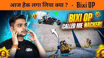 Bixi OP Called Me Hacker After This 😱Intense 1v4 Clutches in Conqueror Lobby | BGMI Gameplay