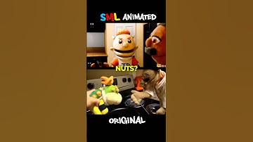 SML Movie VS Animation! | JUNIOR IS INSANE! 😭