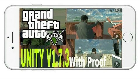 How To Download GTAV Unity V1.7.3 With Proof. By TECHNO GAMERX