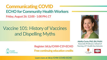 Communicating COVID: ECHO for Community Health Workers, session 2