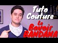 Tuto couture  le bavoir bandana