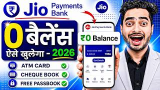 Jio payment bank account open kaise kare | Jio bank account opening | Zero balance savings account screenshot 1