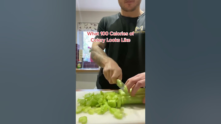 What 100 calories of celery looks like #shorts