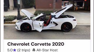 Renting A 2020 Corvette C8 On Turo (step by step)
