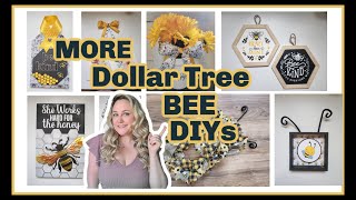 CUTE!!!!  Dollar Tree Bee Theme DIYs | PART 2 |Summer Decor