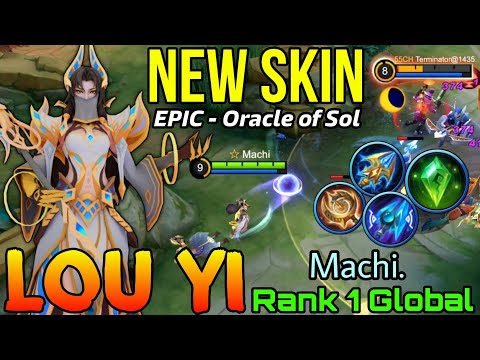 Oracle of Sol Luo Yi New EPIC Skin Gameplay - Top 1 Global Luo Yi by Machi. - Mobile Legends