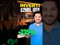 Convertí 2mil dólares en 4mil 700! 🤑💸 +235% este año! 💸🏦#invertir #bolsadevalores #ia #nebius