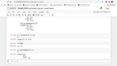 Swapaxes function NumPy Python