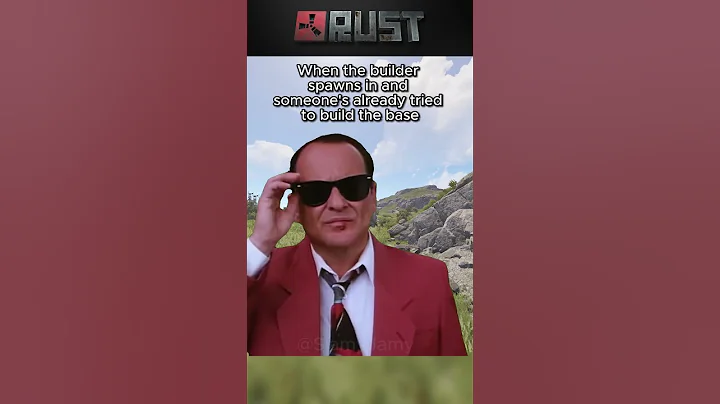 Builder see's the base #shorts #rust #rustshorts #gamingcommunity