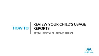 How To:  Review Your Child's Usage Reports - Premium screenshot 4