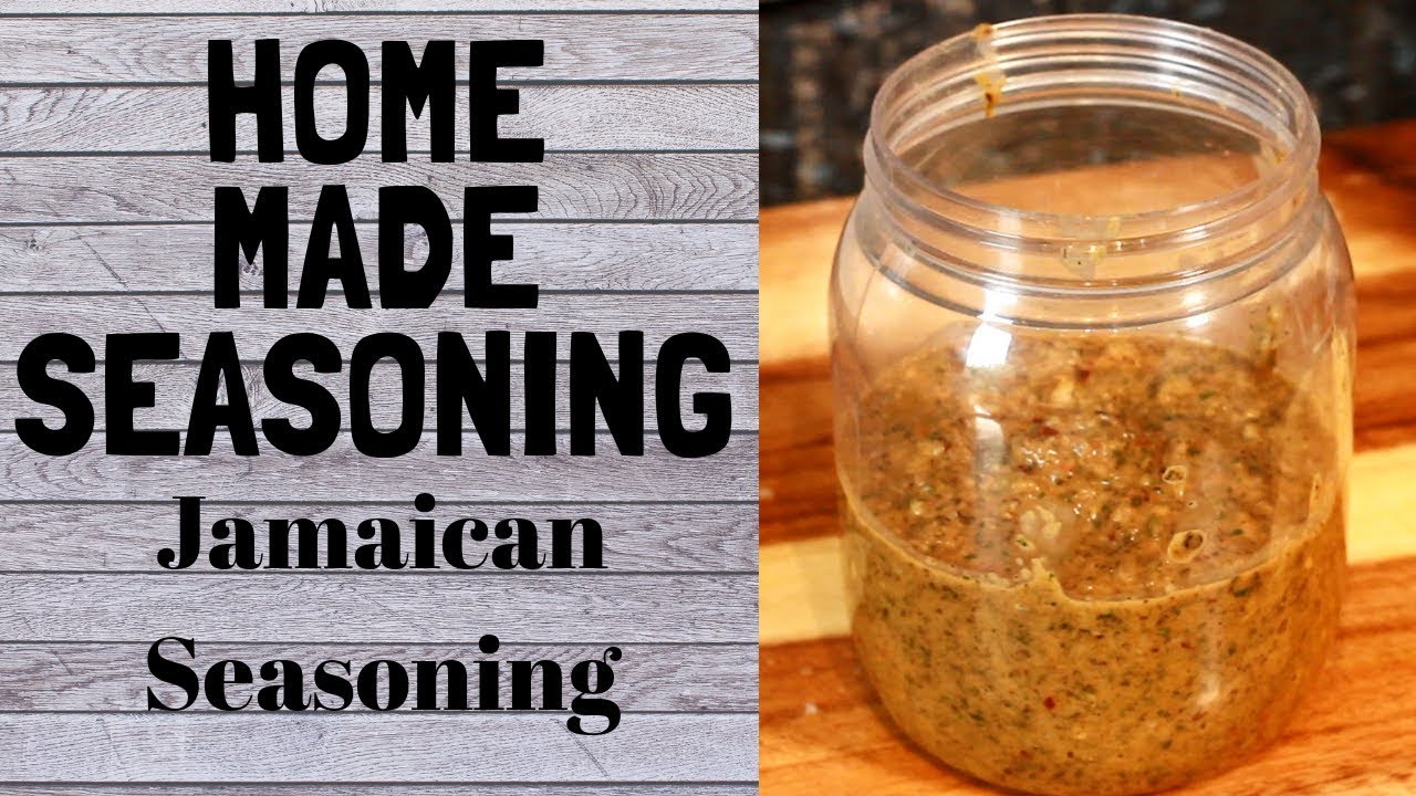 Homemade Seasoning The Jamaican Recipe | VERY EASY RECIPE - YouTube
