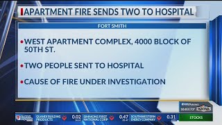 Two People in Hospital After Fort Smith Apartment Fire KNWA