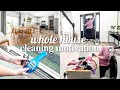 New whole house cleaning motivation  spring clean with me 2024