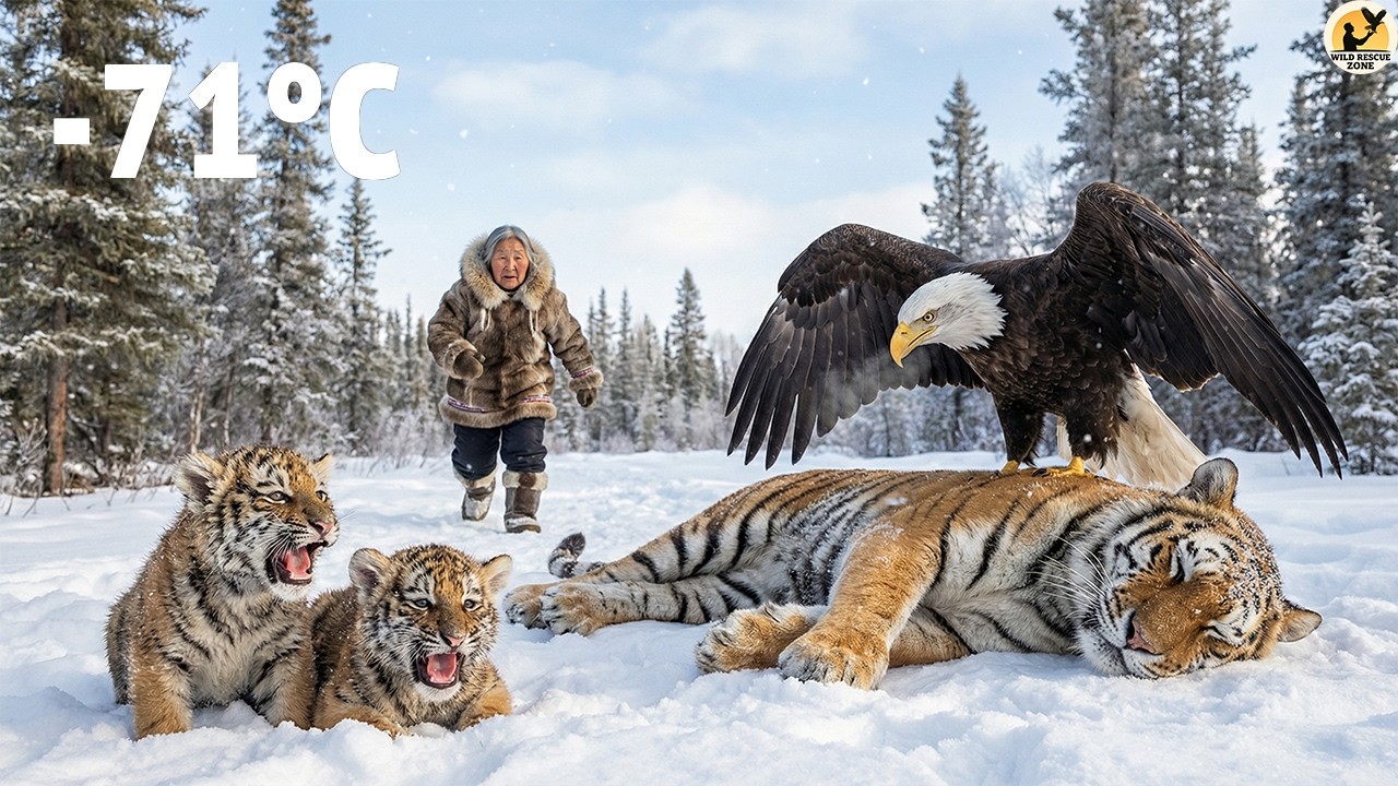 Пожилая женщина спасла раненого тигренка в Сибири — трогательная история.