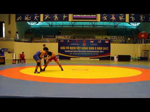 ASEAN Wrestling Championship 2017: Tran Van Truong Vu VIE VS Jeffeson Manatad PHI