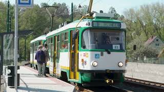 První den pravidelného provozu na zrekonstruované tramvajové trati Jablonec Liberec