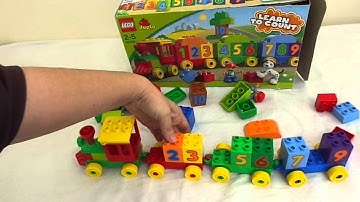 Lego Duplo Number Train