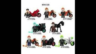All Variations Of Hellcycleghost Riders Bike.