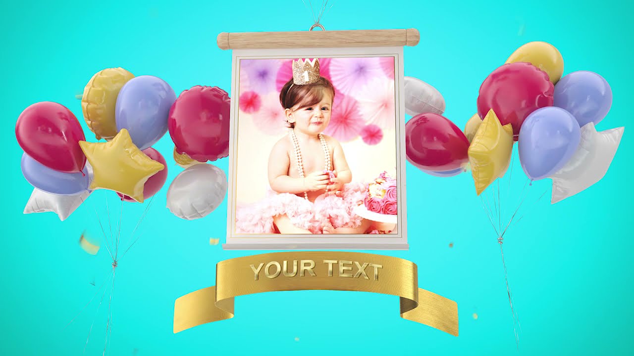 KIDS BIRTHDAY SLIDESHOW