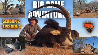 Hunting Cape Buffalo, Sable, Roan&amp; more - Season 2 Episode 4